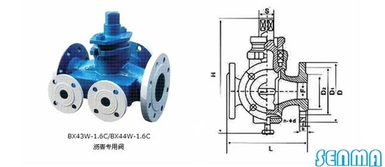 BX43W-瀝青專用旋塞閥BX43W-供求商機-鄭州森瑪自控閥門